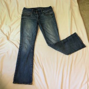 AEO Med Wash Super Stretch Kick Boot SHORT